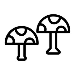 Sticker - mushroom icon