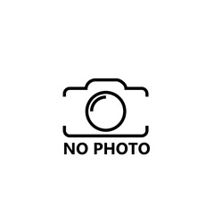 Sticker - No photo available icon. Picture coming soon icon isolated on white background