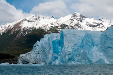  Perito Moreno Glacier, Los Glaciares National Park, Santa Cruz Province, Patagonia Argentina.
