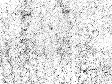 Abstract Vector Grunge Texture With A Lot Of Large And Small Coarse Grains. Texture For Overlay, Stencil In Grunge Style. Design Element