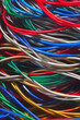 © inteamvideo - Electric Wiring Multicolored Installation Cable. IA technology