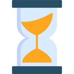 Canvas Print - Hourglass Icon