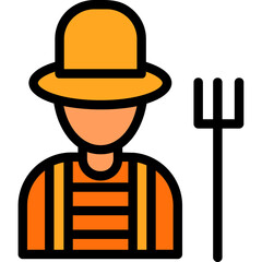 Sticker - Farmer Icon