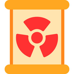 Poster - Toxic Waste Icon