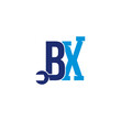 © mrlover - Letters BX Pipe and Wrench Logo Design 001