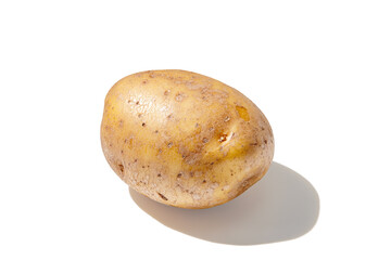 Wall Mural - Potato isolated on white background