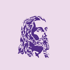 THESE HIGH QUALITY JESUS VECTOR FOR USING VARIOUS TYPES OF DESIGN WORKS LIKE T-SHIRT, LOGO, TATTOO AND HOME WALL DESIGN
