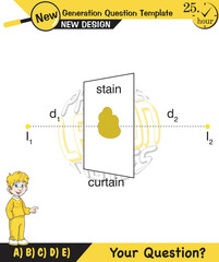 physics, shadow experiments, optics, shadow formation with light sources from different angles, for 