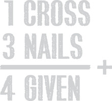Christian Bible Design Typography Forgiven