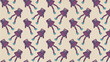 © Giada Canu/Stocksy - A pattern of violet and blue robots