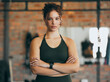 © K.A./peopleimages.com - Fitness portrait, exercise and serious woman at gym for a workout, training and body motivation at health club. Face of sports or athlete female focus on performance, progress and healthy lifestyle