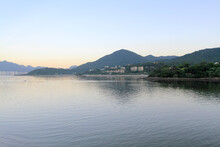 A Tolo Harbour Landscape In Hong Kong, Tai Po