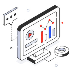 Wall Mural - online analytics