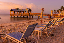 Sunrise On Hidden Beach, Key West Florida, USA