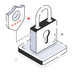 Canvas Print - Privacy Protection 