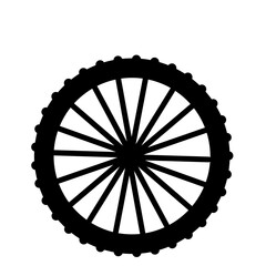 Wall Mural - Tire Icon PNG