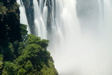 Views Of Victoria Falls From Victoria Falls National Park, Zimbabwe.