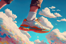 Walking On Clouds In Training Shoes, Generative AI