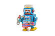 Retro robot toys