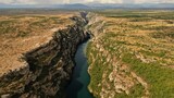 Krka river canyon from the air
National park Krka Croatia
