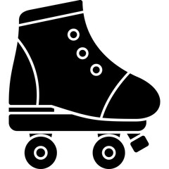 Canvas Print - Roller Skate Icon