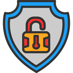 Canvas Print - Padlock Icon