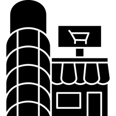 Wall Mural - Shopping Store Icon