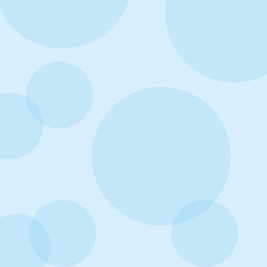 Wall Mural - Abstract illustration of blue circles for banner