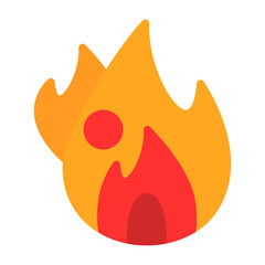 Sticker - Fire Icon