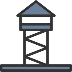 Sticker - Tower Icon