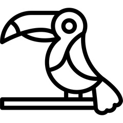 Sticker - Toucan Icon