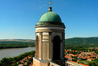 view from Basilica of Esztergom Hungary 