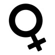 © CreativeStudio - Gender symbol vector design, female symbol icon in trendy style