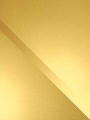 Wall Mural - Stylish golden yellow abstract gradient metallic glow sunlight effect geometric diagonal line decorative background texture