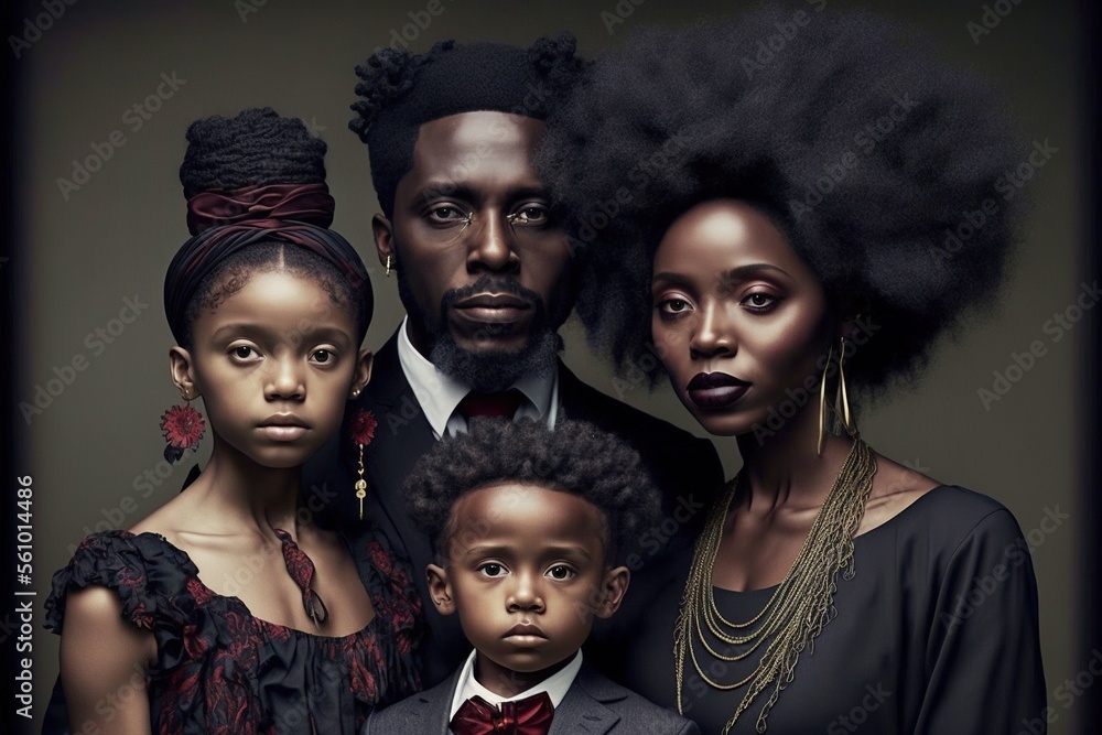 Black history month holiday celebration. Independent Strong black