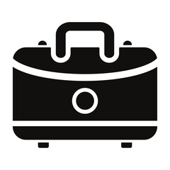 Poster - Vector briefcase icon