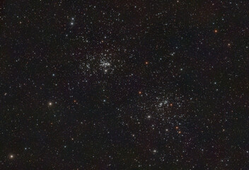 Wall Mural - Caldwell 14 - Double star Cluster in Perseus