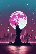 I Love New York Pink Moon