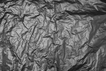 Wall Mural - plastic bag texture black garbage trash 