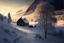 Winter Wonderland Lofoten Norway 