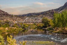 Taos Junction Bridge In Pilar, Taos County, New Mexico