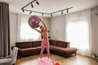 © ivanko80 - Attractive woman exercising at home