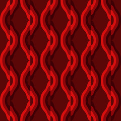 Abstract attractive ornament for decorating any surfaces or things. Seamless pattern.