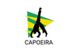 © Yuniar20 - Capoeira fighting dance sport vector line icon. Capoeira fighting stance. sport pictogram, vector illustration.