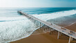 Hermosa Beach Pier, Los Angeles, California - Sunny