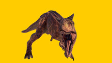 Carnotaurus Dinosaur Roaring