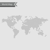 Fototapeta Nowy Jork - map of World