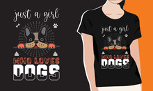 Dog Lover T-shirt Design