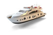 © 4th Life Photography - Große Motoryacht - isoliert