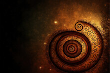 Background With Snail Shell Texture Background